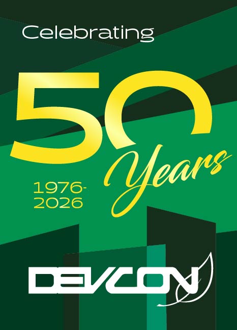 Devcon 50th Anniversary Logo
